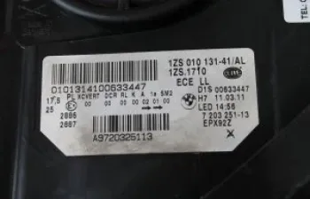247, Bmw 5 Seri̇si̇ F10 Adapti̇f Xenon Right Left Headlight Full, bmw,5,seri̇si̇,f10,adapti̇f,xenon,right,left,headlight,full,bmw 5 seri̇si̇ f10 adapti̇f xenon right left headlight full, Bmw 5 Seri̇si̇ F10 Adapti̇f Xenon Right Left Headlight Full, 1ZS 010131-62, 2011-2013, 5, 21, 0