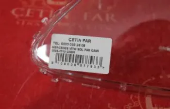 246, Mercedes Vi̇to Left Headlight Cami, mercedes,vi̇to,left,headlight,cami,mercedes vi̇to left headlight cami, Mercedes Vi̇to Left Headlight Cami, , 2004-2011, 32, 118, 0