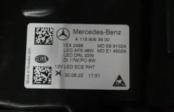 244, Mercedes W118 Cla200 Led Left Headlight New Orj, mercedes,w118,cla200,led,left,headlight,new,orijinal,mercedes w118 cla200 led left headlight new orijinal, Mercedes W118 Cla200 Led Left Headlight New Orj, A1189063900, 2021-2022, 32, 103, 0