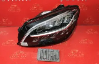 247, Mercedes W205 C200 Full Led Left Headlight Orj Full, mercedes,w205,c200,full,led,left,headlight,orijinal,full,mercedes w205 c200 full led left headlight orijinal full, Mercedes W205 C200 Full Led Left Headlight Orj Full, A205 906 79 05, 2019-2020, 32, 102, 0