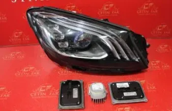 247, Mercedes W222 S Seri̇si̇ Maybach Led Right Headlight Full, mercedes,w222,s,seri̇si̇,maybach,led,right,headlight,full,mercedes w222 s seri̇si̇ maybach led right headlight full, Mercedes W222 S Seri̇si̇ Maybach Led Right Headlight Full, A222906004, 2017-2019, 32, 116, 0